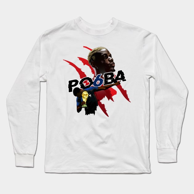 Pog-Dab Long Sleeve T-Shirt by InspireSoccer